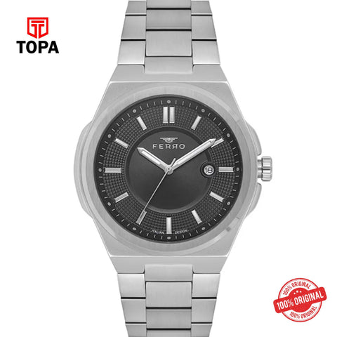 Topa Ferro-F11500A-A2-Metal-Band-Men-Watch - Product Image 1
