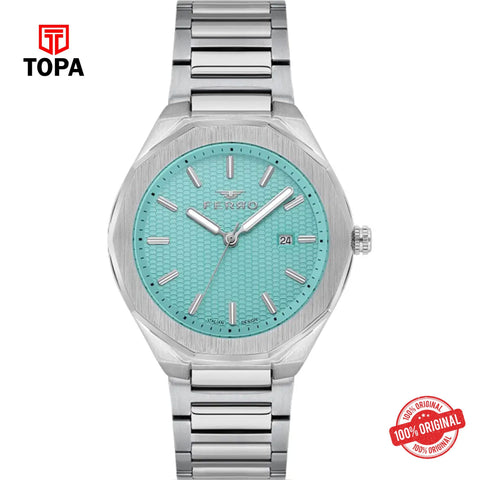 Topa Ferro-F11535A-A15-Metal-Band-Men-Watch - Product Image 1