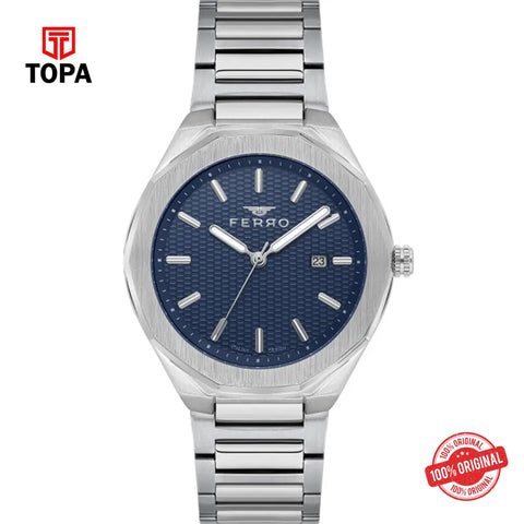 Topa Ferro-F11535A-A3-Metal-Band-Men-Watch - Product Image 1