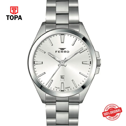 Topa Ferro-F11551A-A-Metal-Band-Men-Watch - Product Image 1