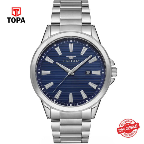 Topa Ferro-F11930A-A3-Metal-Band-Men-Watch - Product Image 1