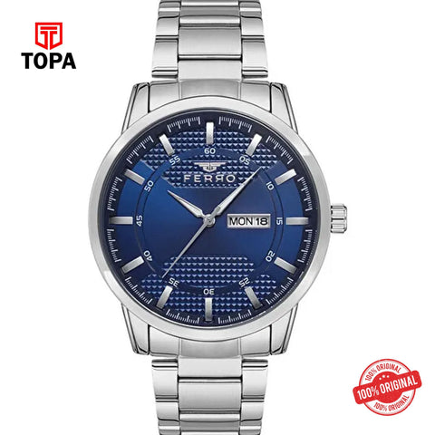 Topa Ferro-F11931A-A3-Metal-Band-Men-Watch - Product Image 1