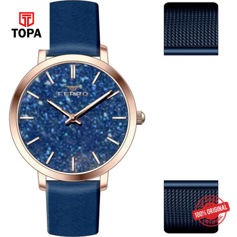 Topa Ferro-F21195B-T-Dual-Band-Women-Watch - Product Image 1