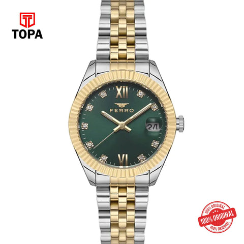 Topa Ferro-F21924A-D6-Metal-Band-Women-Watch - Product Image 1