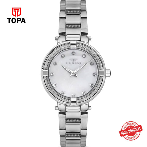 Topa Ferro-F40097A-A-Metal-Band-Women-Watch - Product Image 1