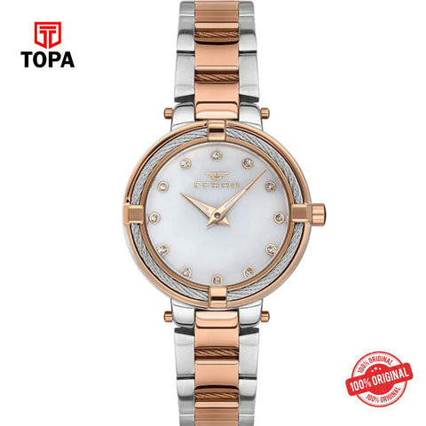 Topa Ferro-F40097A-E-Metal-Band-Women-Watch - Product Image 1