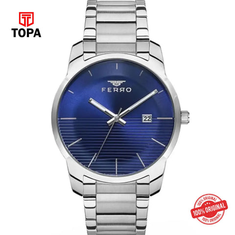 Topa Ferro-F81883A-A3-Metal-Band-Men-Watch - Product Image 1