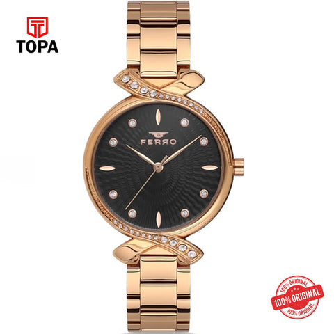 Topa Ferro-FL21254A-C2-Metal-Band-Women-Watch - Product Image 1