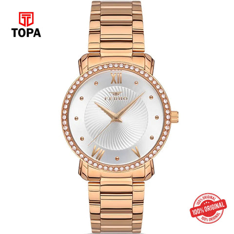 Topa Ferro-FL21261A-C-Metal-Band-Women-Watch - Product Image 1
