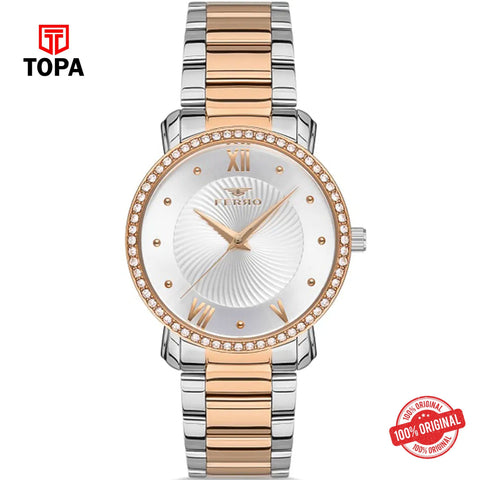 Topa Ferro-FL21261A-E-Metal-Band-Women-Watch - Product Image 1