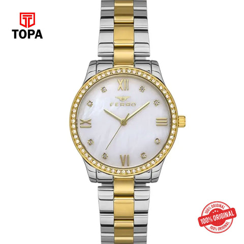 Topa Ferro-FL21271A-D-Metal-Band-Women-Watch - Product Image 1