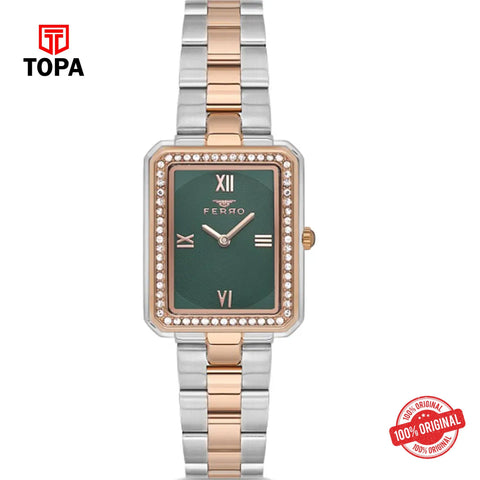 Topa Ferro-FL21278A-E6-Metal-Band-Women-Watch - Product Image 1