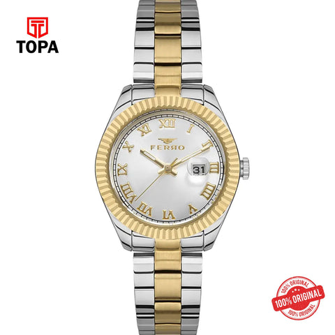Topa Ferro-FL21295A-D-Metal-Band-Women-Watch - Product Image 1
