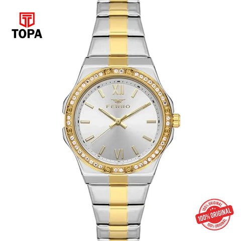 Topa Ferro-FL21358A-D-Metal-Band-Women-Watch - Product Image 1