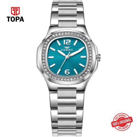 Topa Ferro-FL21366A-A3-Metal-Band-Women-Watch - Product Image 1