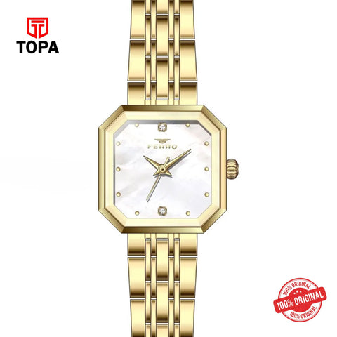 Topa Ferro-FL21384A-B-Metal-Band-Women-Watch - Product Image 1