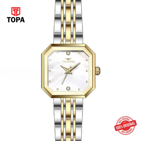 Topa Ferro-FL21384A-D-Metal-Band-Women-Watch - Product Image 1