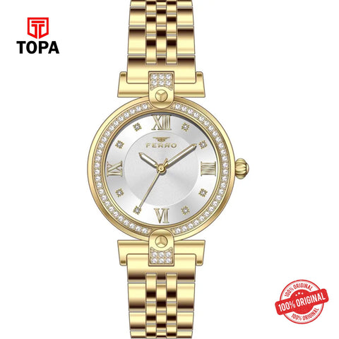 Topa Ferro-FL21390A-B-Metal-Band-Women-Watch - Product Image 1