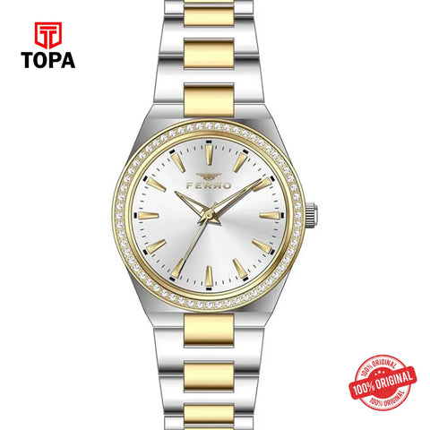 Topa Ferro-FL21446A-D-Metal-Band-Women-Watch - Product Image 1