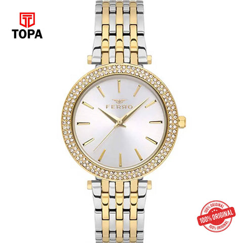 Topa Ferro-FL21449A-D-Metal-Band-Women-Watch - Product Image 1