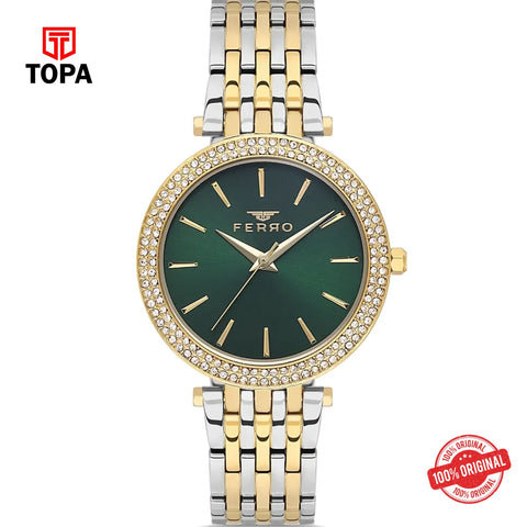 Topa Ferro-FL21449A-D6-Metal-Band-Women-Watch - Product Image 1