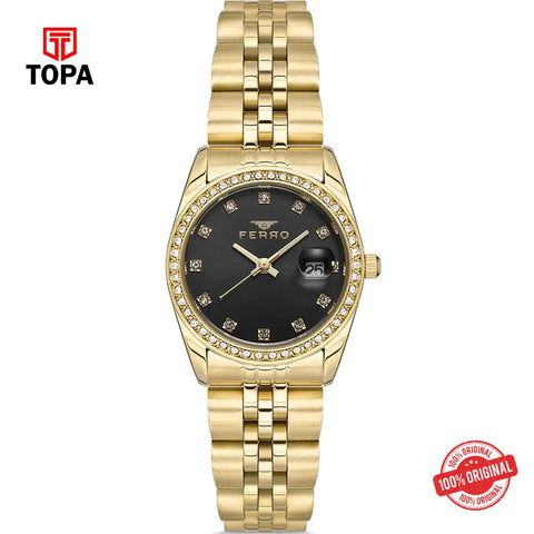 Topa Ferro-FL21450A-B2-Metal-Band-Women-Watch - Product Image 1