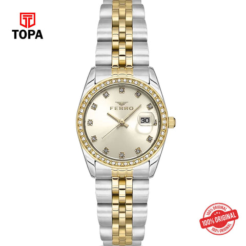 Topa Ferro-FL21450A-D4-Metal-Band-Women-Watch - Product Image 1