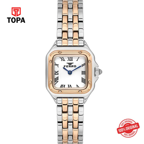 Topa Ferro-FL21462A-E-Metal-Band-Women-Watch - Product Image 1