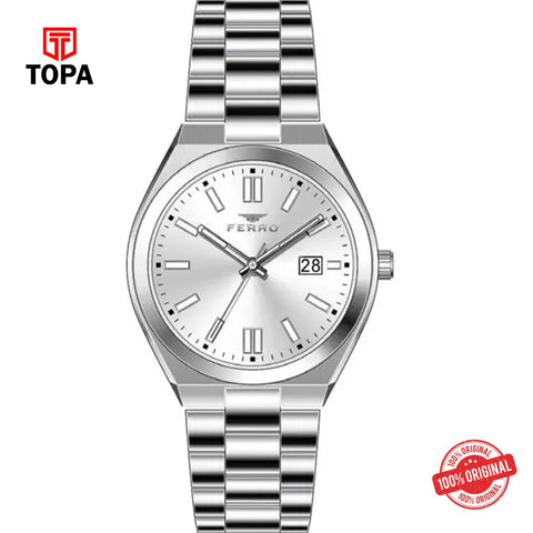 Topa Ferro-FL21492A-A-Metal-Band-Women-Watch - Product Image 1