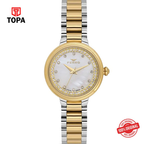Topa Ferro-FL21493A-D-Metal-Band-Women-Watch - Product Image 1