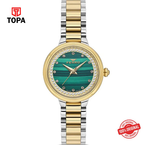 Topa Ferro-FL21493A-D6-Metal-Band-Women-Watch - Product Image 1