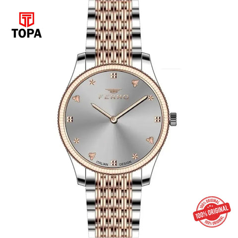 Topa Ferro-FL21512A-E4-Metal-Band-Women-Watch - Product Image 1