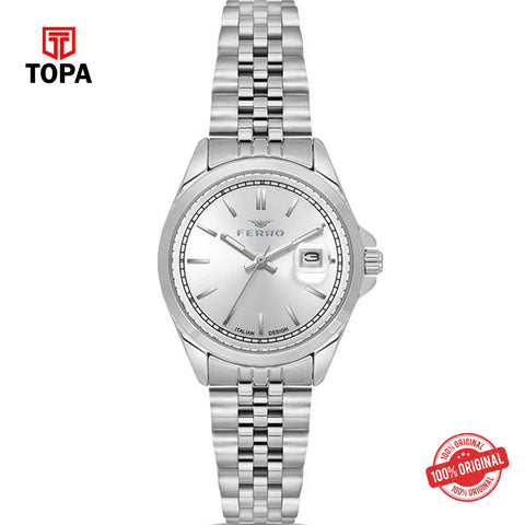 Topa Ferro-FL21542A-A-Metal-Band-Women-Watch - Product Image 1