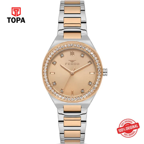 Topa Ferro-FL21562A-E5-Metal-Band-Women-Watch - Product Image 1