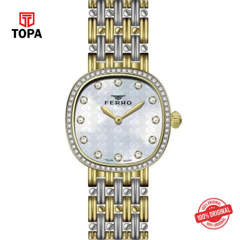 Topa Ferro-FL21563A-D-Metal-Band-Women-Watch - Product Image 1