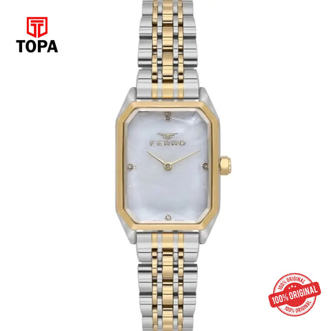 Topa Ferro-FL21571A-D-Metal-Band-Women-Watch - Product Image 1