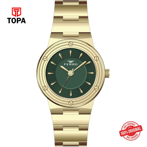 Topa Ferro-FL21586A-B6-Metal-Band-Women-Watch - Product Image 1