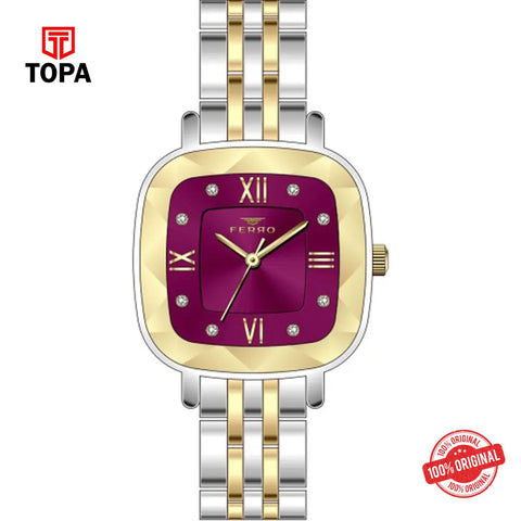 Topa Ferro-FL21597A-D13-Metal-Band-Women-Watch - Product Image 1