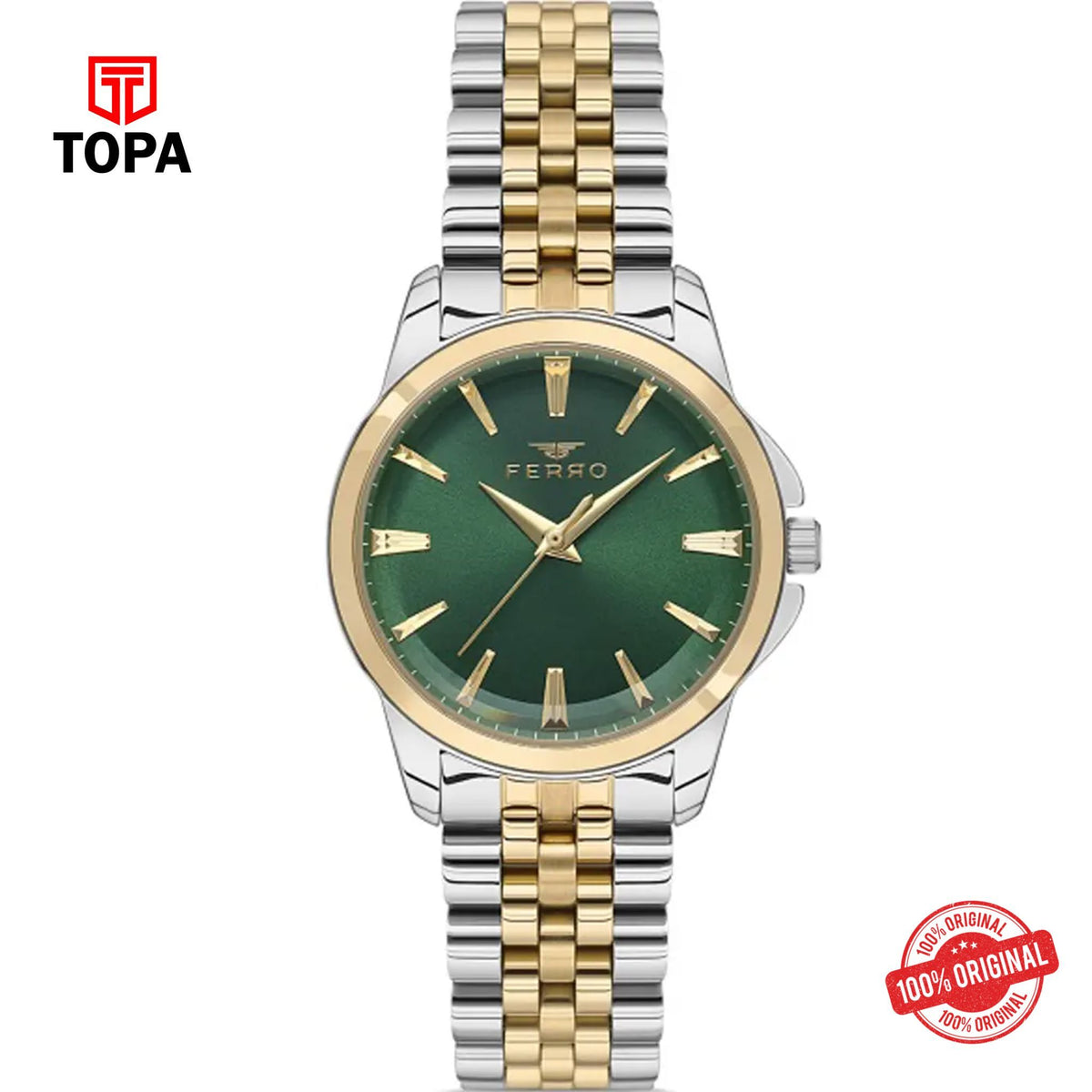 Topa Ferro-FL40109A-D6-Metal-Band-Women-Watch - Product Image 1