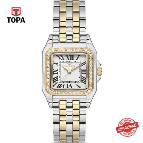 Topa Ferro-FL40112A-D-Metal-Band-Women-Watch - Product Image 1