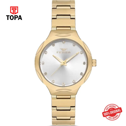 Topa Ferro-FL40114A-B-Metal-Band-Women-Watch - Product Image 1