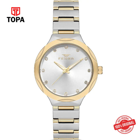 Topa Ferro-FL40114A-D-Metal-Band-Women-Watch - Product Image 1