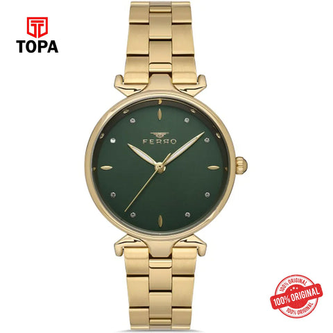 Topa Ferro-FL40115A-B6-Metal-Band-Women-Watch - Product Image 1