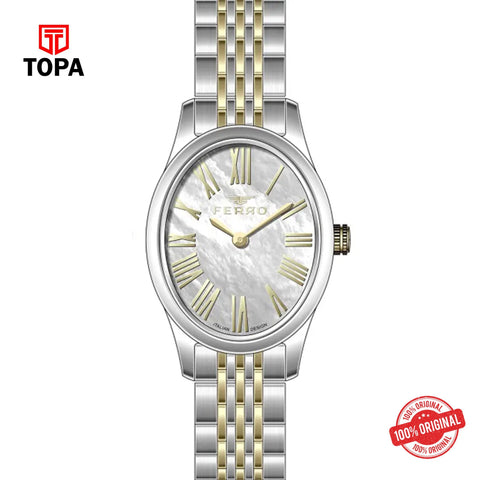 Topa Ferro-FL40145A-D-Metal-Band-Women-Watch - Product Image 1