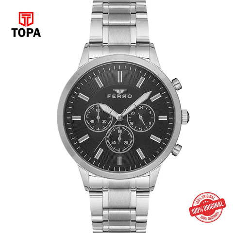 Topa Ferro-FM11145A-A2-Metal-Band-Men-Watch - Product Image 1