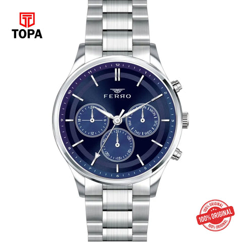 Topa Ferro-FM11371A-A3-Metal-Band-Men-Watch - Product Image 1