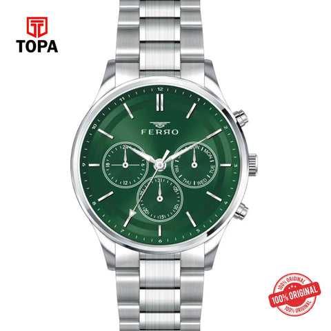Topa Ferro-FM11371A-A6-Metal-Band-Men-Watch - Product Image 1