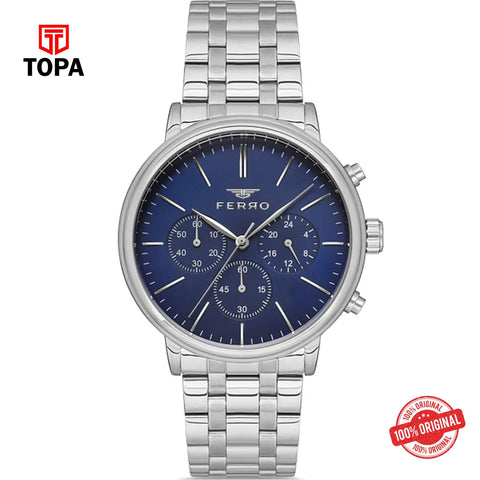 Topa Ferro-FM11372A-A3-Metal-Band-Men-Watch - Product Image 1