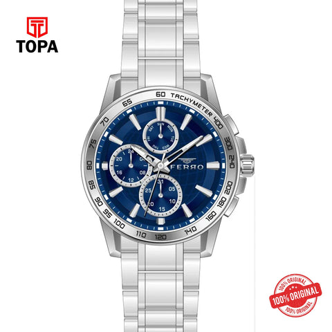 Topa Ferro-FM11441A-A3-Metal-Band-Men-Watch - Product Image 1