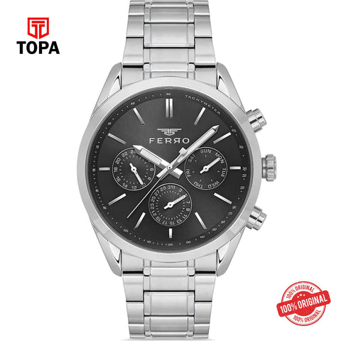 Topa Ferro-FM11463A-A2-Metal-Band-Men-Watch - Product Image 1